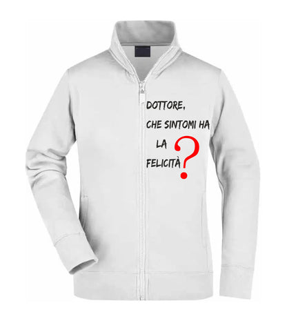 Felpa Unisex Full Zip - MI FIDO DI TE - Super vestibilità Top qualità