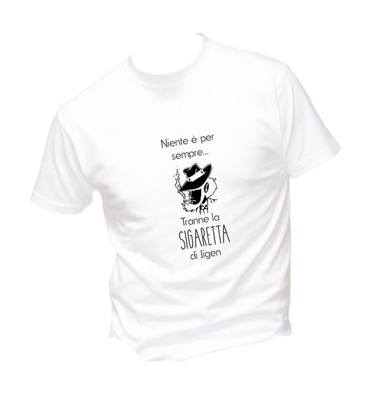 T-Shirt Uomo Donna & Bambino - NIENTE È PER SEMPRE - Maglietta Maglia Tshirt Super vestibilità Top qualità