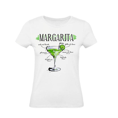 T-Shirt Uomo Donna & Bambino - MARGARITA - Maglietta Maglia Tshirt Super vestibilità Top qualità