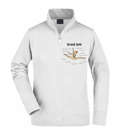 Felpa Unisex Full Zip - GRAND JETÈ - Super vestibilità Top qualità