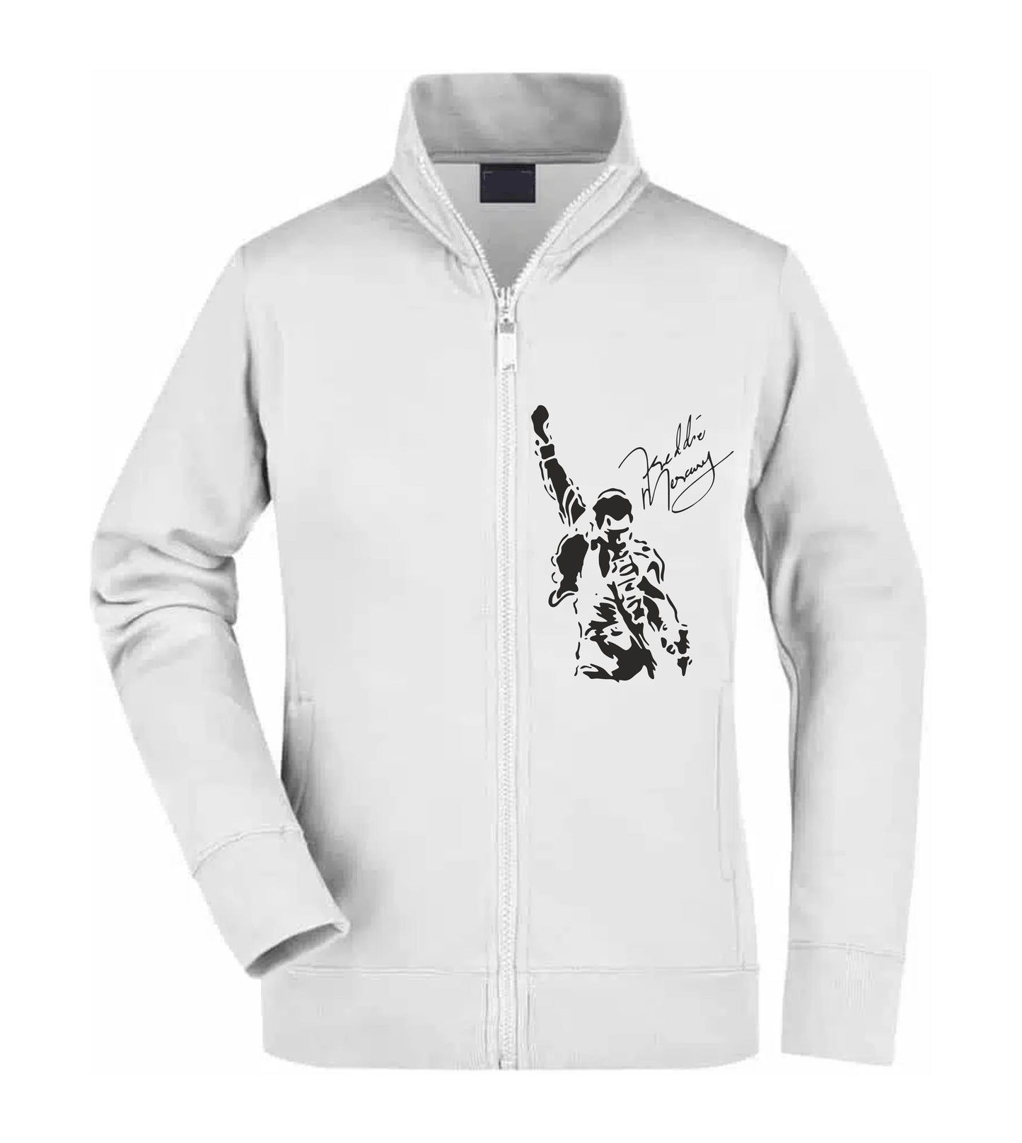 Felpa Unisex Full Zip - FREDDY MERCURY - Super vestibilità Top qualità