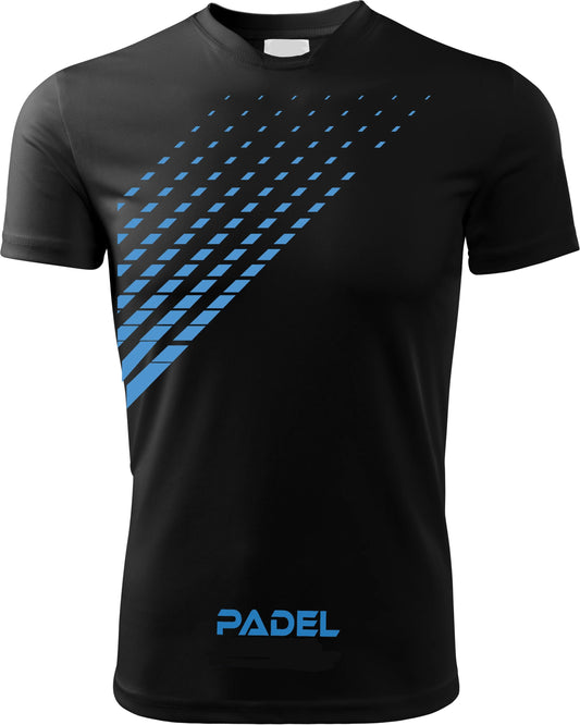 T-Shirt PADEL in Tessuto Dry Fit UNISEX - TOUGH GAME - Elasticizzato e Traspirante Maglietta Maglia Sport Super vestibilità Top qualità