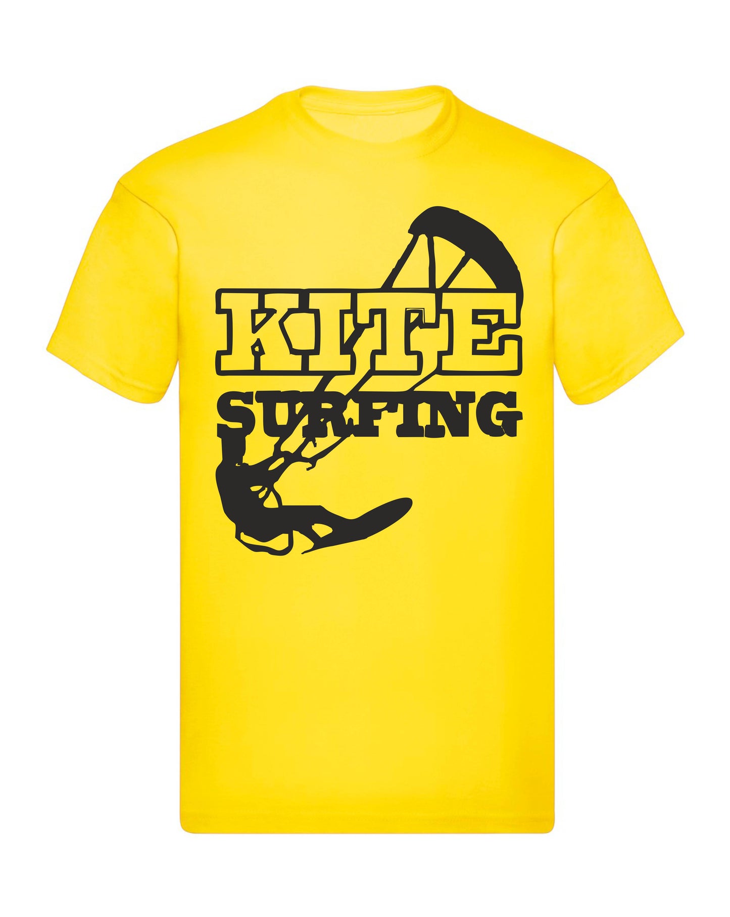 T-Shirt Uomo & Bambino - KITE SURF - Maglietta Maglia Tshirt Super vestibilità Top qualità