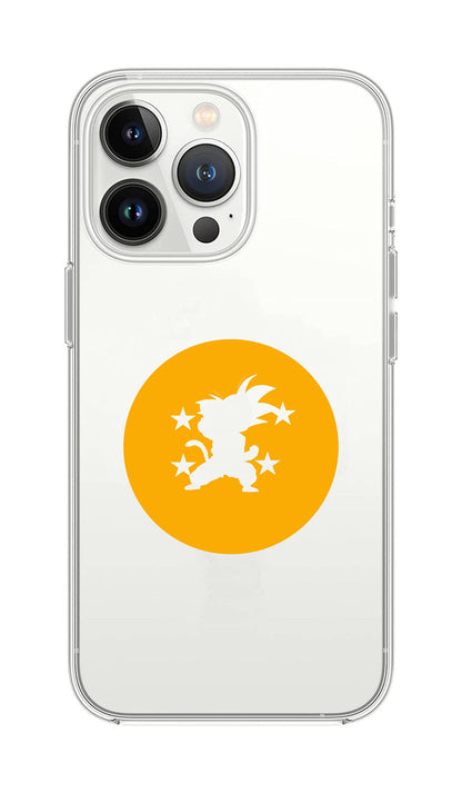 Cover Compatibile Con Tutti i Modelli iPhone - GOKU - SFERA DEL DRAGO - Trasparente UltraSottili AntiGraffio Antiurto Case Custodia Marca