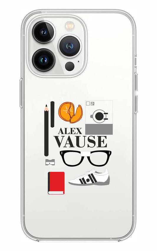 Cover Compatibile Con Tutti i Modelli iPhone - ALEX VAUSE - Trasparente UltraSottili AntiGraffio Antiurto Case Custodia Marca