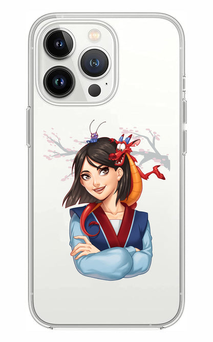 Cover Compatibile Con Tutti i Modelli iPhone - MULAN - Trasparente UltraSottili AntiGraffio Antiurto Case Custodia Marca