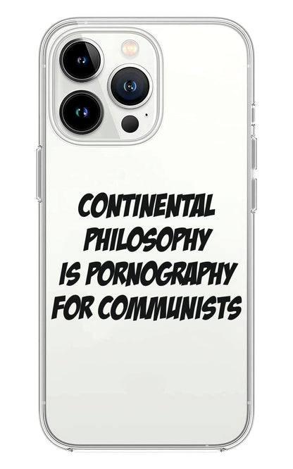 Cover Compatibile Con Tutti i Modelli iPhone - CONTINENTAL PHILOSOPHY - Trasparente UltraSottili AntiGraffio Antiurto Case Custodia Marca