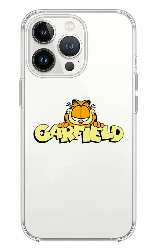 Cover Compatibile Con Tutti i Modelli iPhone - GARFIELD - Trasparente UltraSottili AntiGraffio Antiurto Case Custodia Marca