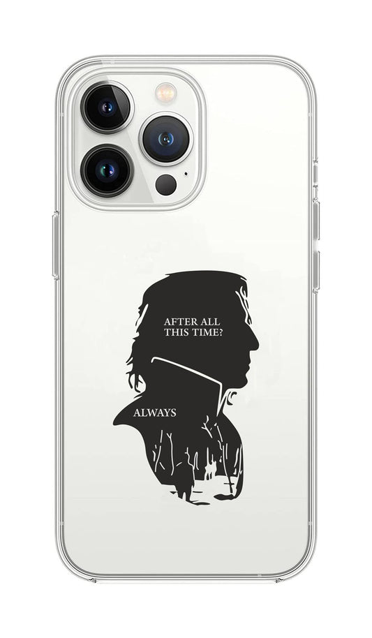 Cover Compatibile Con Tutti i Modelli iPhone - AFTER ALL THIS TIME - Trasparente UltraSottili AntiGraffio Antiurto Case Custodia Marca