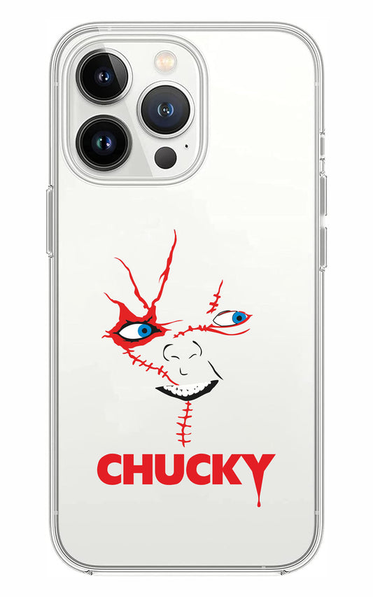 Cover Compatibile Con Tutti i Modelli iPhone - CHUCKY - Trasparente UltraSottili AntiGraffio Antiurto Case Custodia Marca