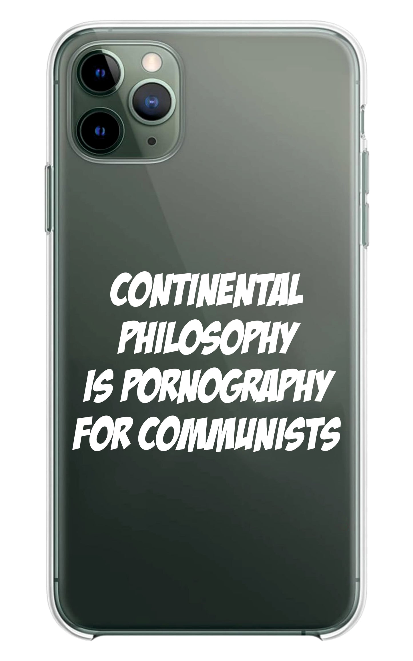 Cover Compatibile Con Tutti i Modelli iPhone - CONTINENTAL PHILOSOPHY - Trasparente UltraSottili AntiGraffio Antiurto Case Custodia Marca