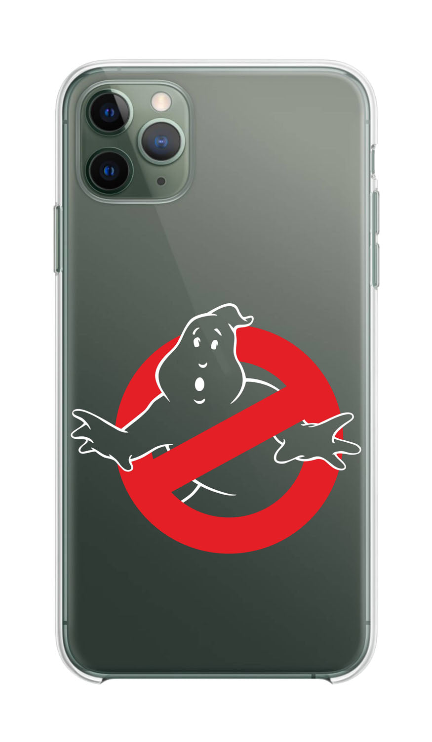 Cover Compatibile Con Tutti i Modelli iPhone - GHOSTBUSTERS - Trasparente UltraSottili AntiGraffio Antiurto Case Custodia Marca