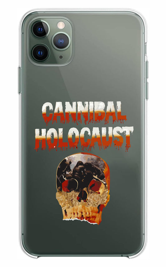 Cover Compatibile Con Tutti i Modelli iPhone - CANNIBAL HOLOCAUST - Trasparente UltraSottili AntiGraffio Antiurto Case Custodia Marca