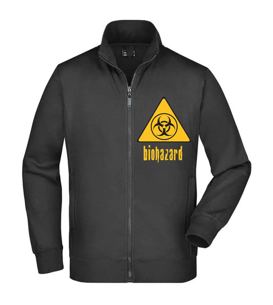 Felpa Unisex Full Zip - BIOHAZARD - Super vestibilità Top qualità