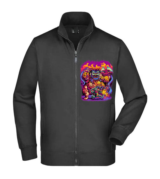 Felpa Unisex Full Zip - GHOST 'N GOBLINS - Super vestibilità Top qualità