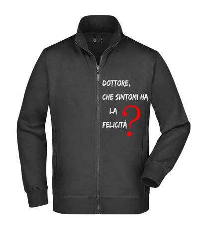 Felpa Unisex Full Zip - MI FIDO DI TE - Super vestibilità Top qualità