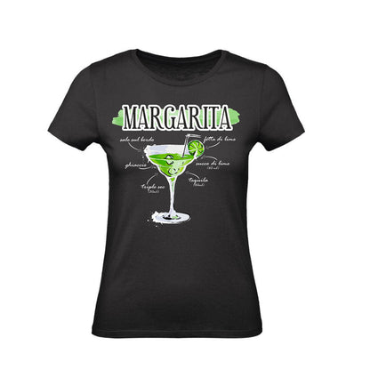 T-Shirt Uomo Donna & Bambino - MARGARITA - Maglietta Maglia Tshirt Super vestibilità Top qualità