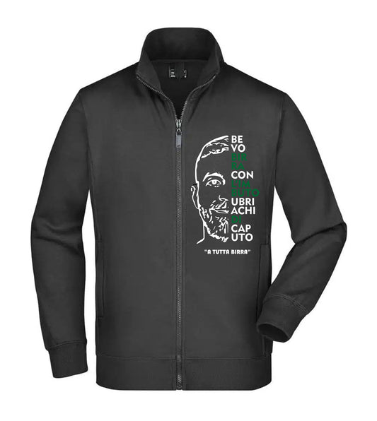 Felpa Unisex Full Zip - A TUTTA BIRRA - Super vestibilità Top qualità