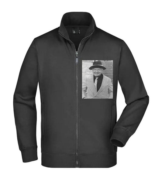 Felpa Unisex Full Zip - BENNY HILL - Super vestibilità Top qualità