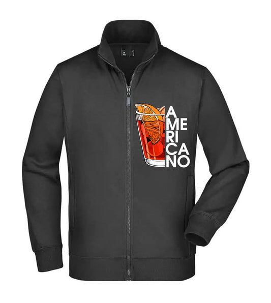 Felpa Unisex Full Zip - AMERICANO COKTAIL - Super vestibilità Top qualità