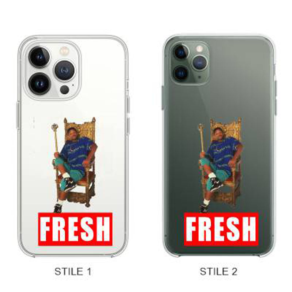 Cover Compatibile Con Tutti i Modelli iPhone - FRESH BEL AIR - Trasparente UltraSottili AntiGraffio Antiurto Case Custodia Marca