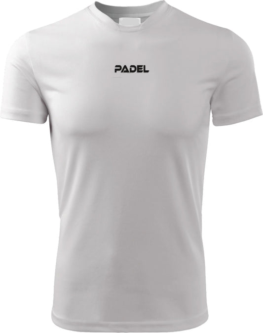 T-Shirt PADEL in Tessuto Dry Fit UNISEX - Soft - Elasticizzato e Traspirante Maglietta Maglia Sport Super vestibilità Top qualità