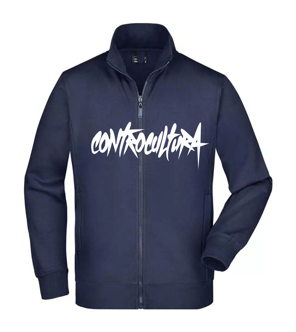 Felpa Unisex Full Zip - CONTROCULTURA - Super vestibilità Top qualità