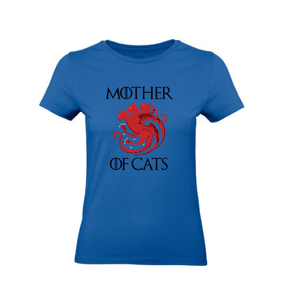 T-Shirt Donna & Bambino - MOTHER OF CATS - Maglietta Maglia Tshirt Super vestibilità Top qualità