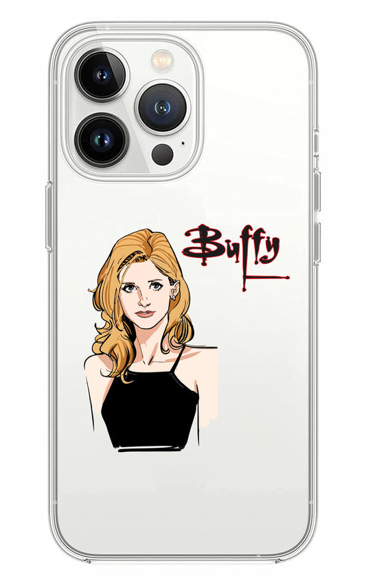 Cover Compatibile Con Tutti i Modelli iPhone - BUFFY L'AMMAZZA VAMPIRI - Trasparente UltraSottili AntiGraffio Antiurto Case Custodia Marca