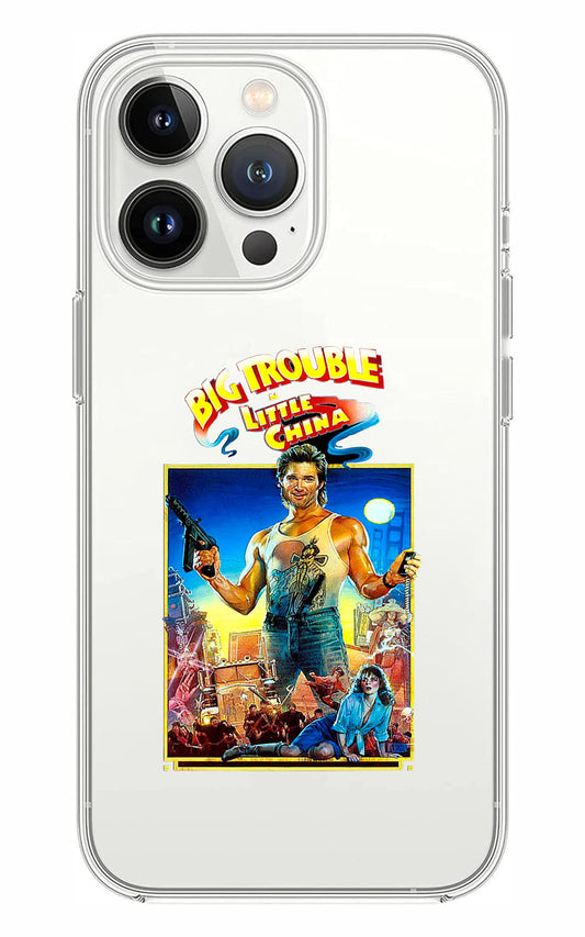 Cover Compatibile Con Tutti i Modelli iPhone - BIG TROUBLE IN LITTLE CHINA - Trasparente UltraSottili AntiGraffio Antiurto Case Custodia Marca