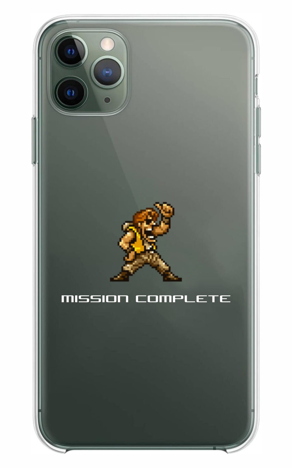 Cover Compatibile Con Tutti i Modelli iPhone - METAL SLUG - Trasparente UltraSottili AntiGraffio Antiurto Case Custodia Marca