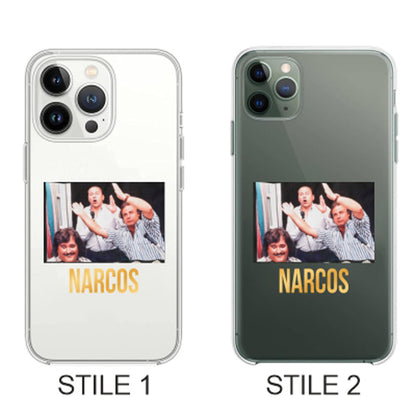 Cover Compatibile Con Tutti i Modelli iPhone - NARCOS PERSONAGGI - Trasparente UltraSottili AntiGraffio Antiurto Case Custodia Marca