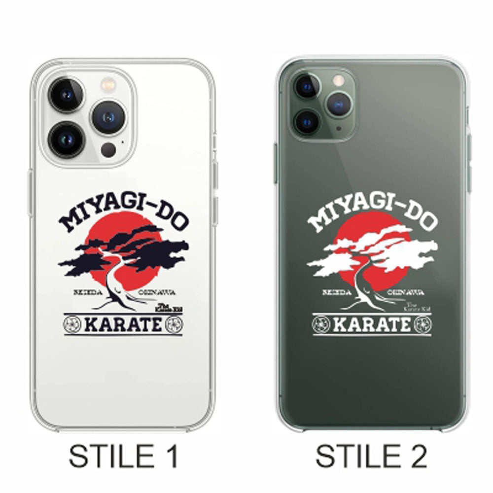 Cover Compatibile Con Tutti i Modelli iPhone - KARATE KID - Trasparente UltraSottili AntiGraffio Antiurto Case Custodia Marca